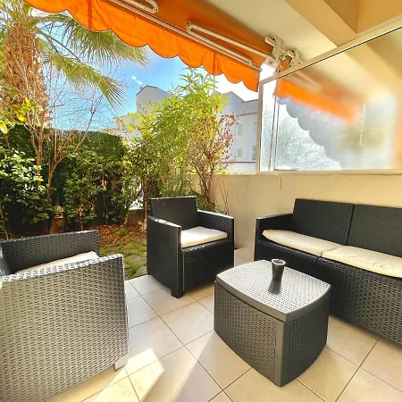 Apartment Studio Avec Jardin - Garage - 500m Des Plages Menton